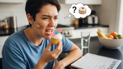 when can i eat cake after wisdom teeth removal