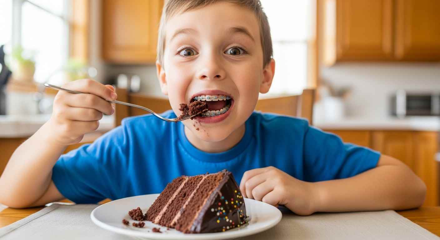 Can You Eat Cake with Braces