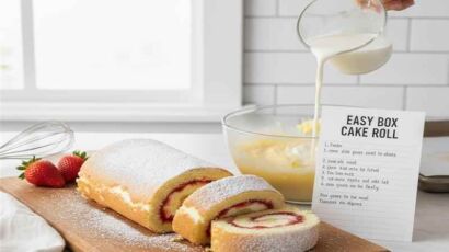 How to Make a Cake Roll with Box Cake Mix