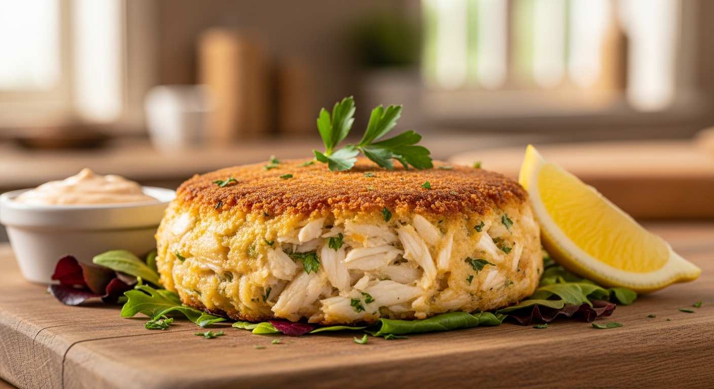 How to Broil a Crab Cake