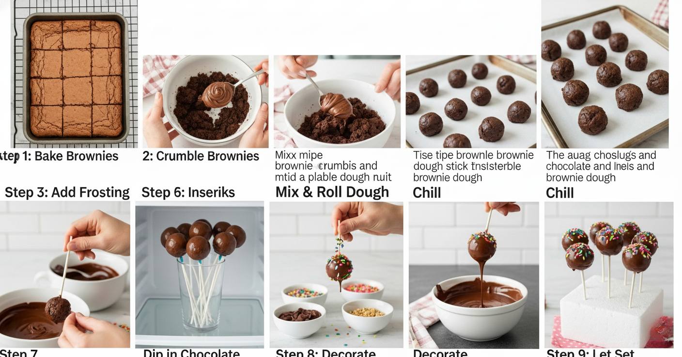 How to Make Cake Pops with Brownie Mix