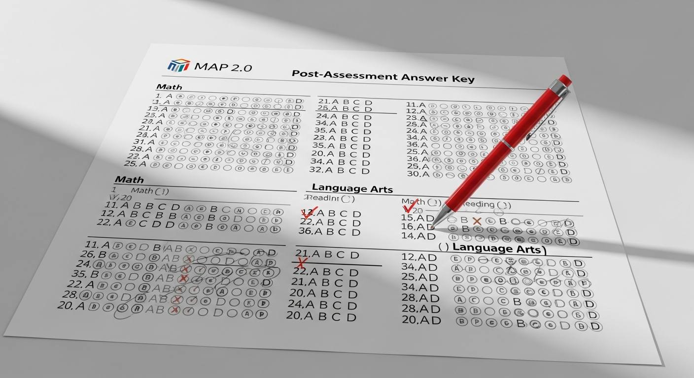 MAP 2.0 Post Assessment Answers