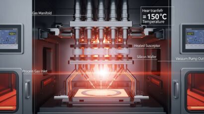 in cvd semiconductor process is manifold kept hot