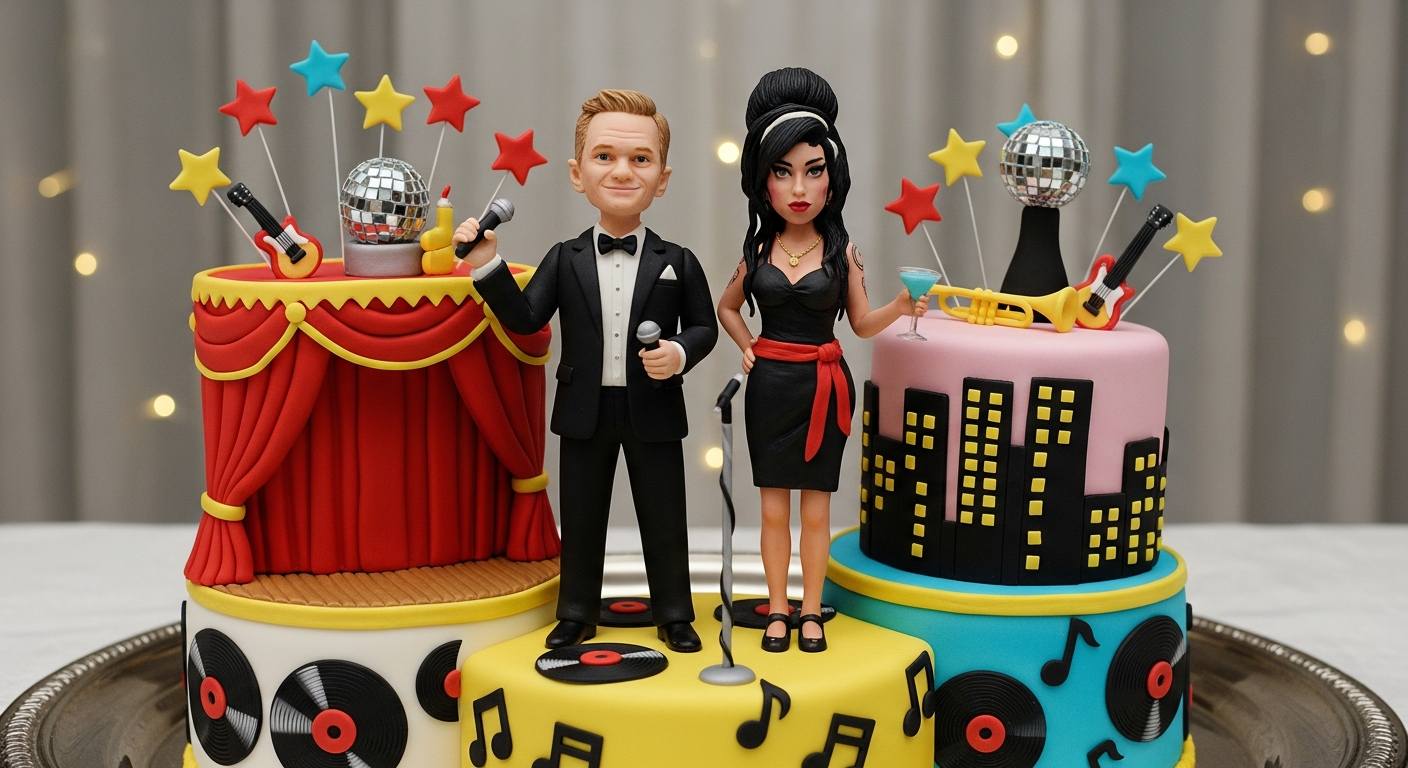 Neil Patrick Harris Amy Winehouse Cake