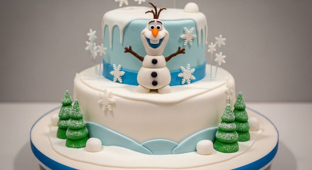 Olaf Frozen Cake