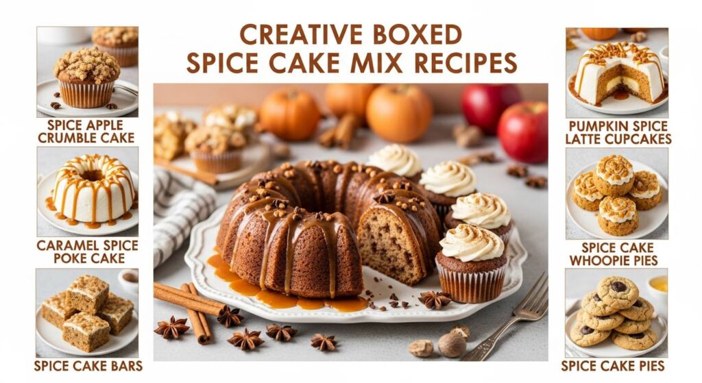 boxed spice cake mix recipes