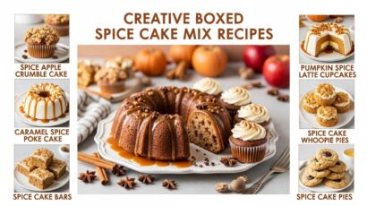 boxed spice cake mix recipes