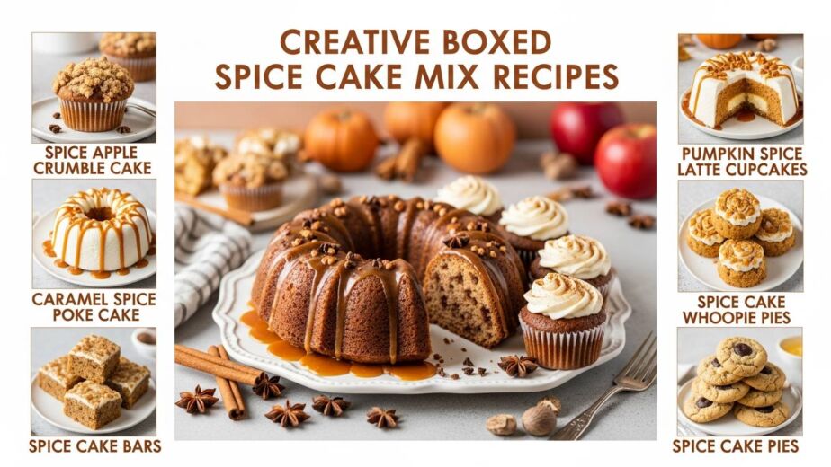 boxed spice cake mix recipes