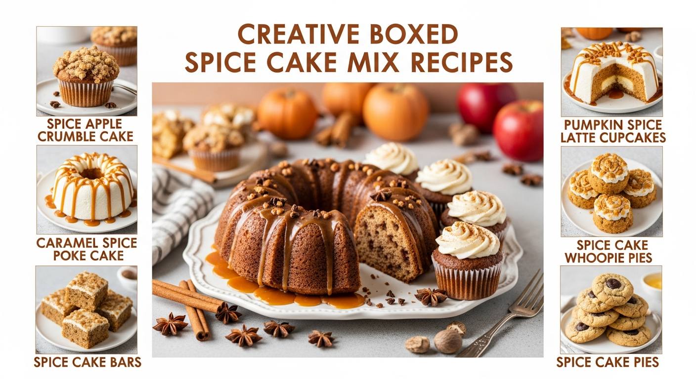 boxed spice cake mix recipes