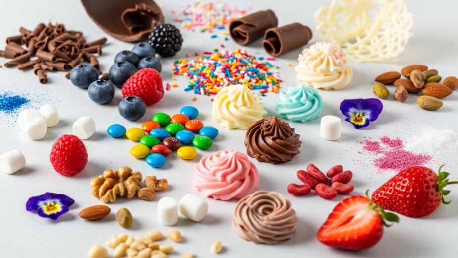 edible toppings for cakes