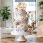 3-Floor (Three-Tier) Birthday Cake Delivery in Sacramento