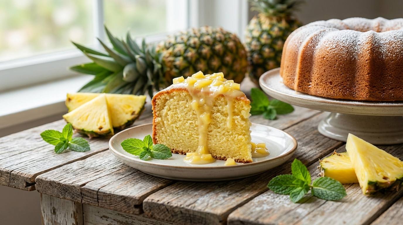 pineapple cream cheese pound cake