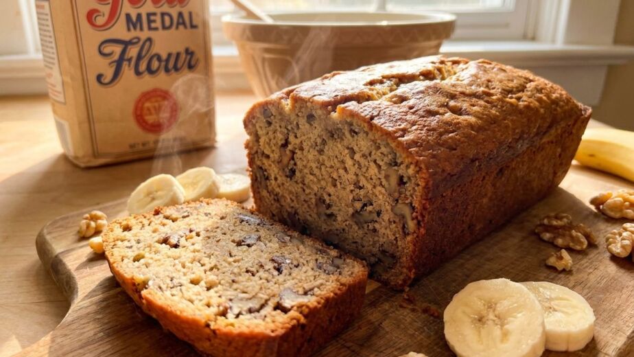 Gold Medal Flour banana bread recipe