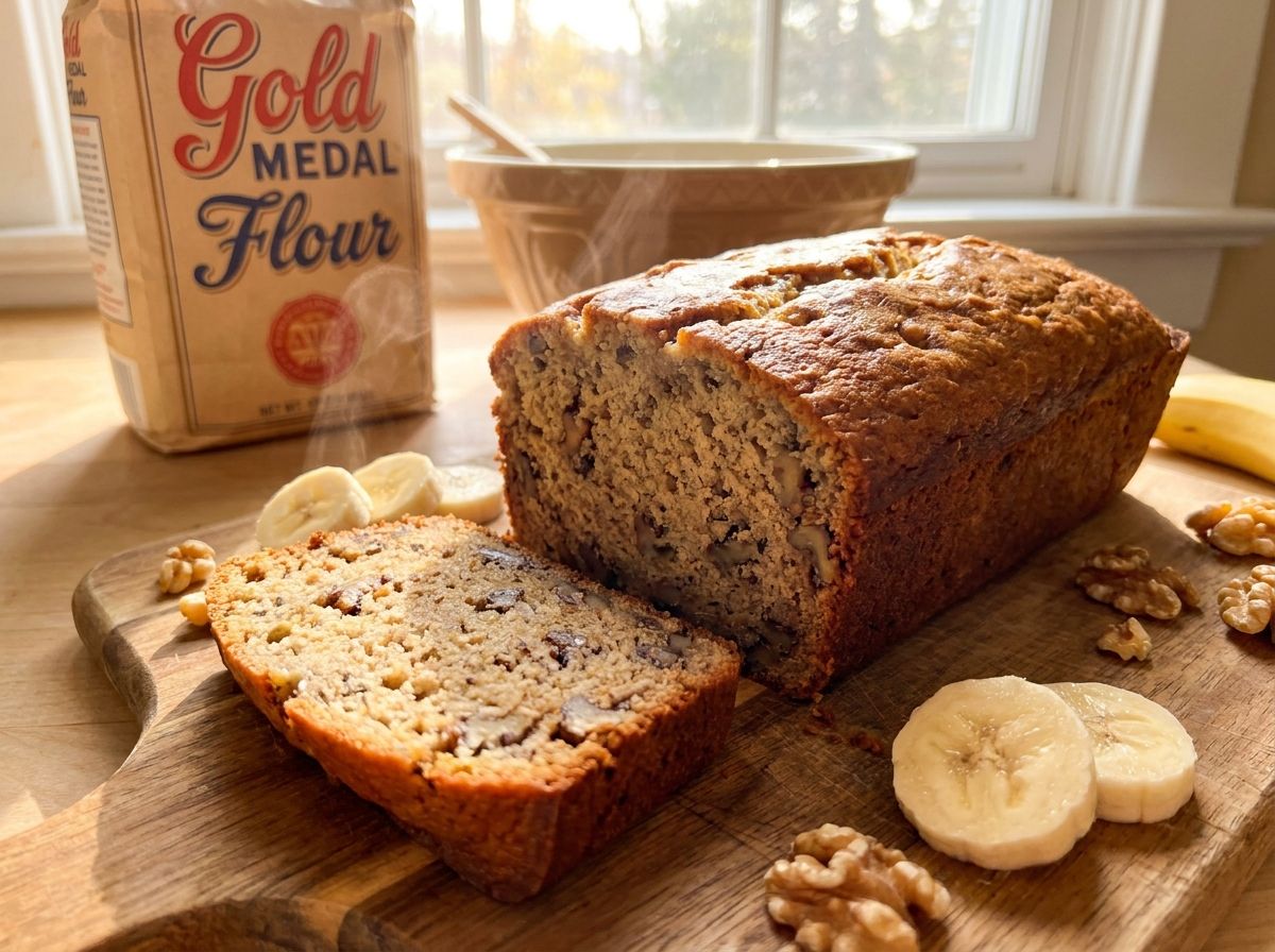 Gold Medal Flour banana bread recipe