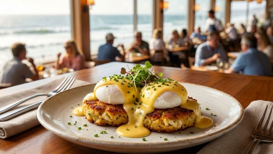 crab cake eggs benedict restaurant