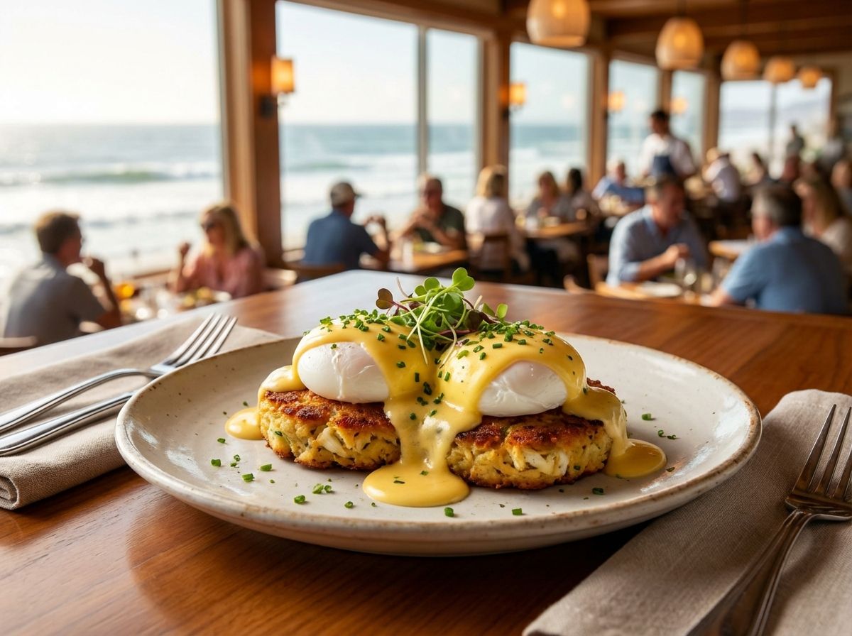 crab cake eggs benedict restaurant