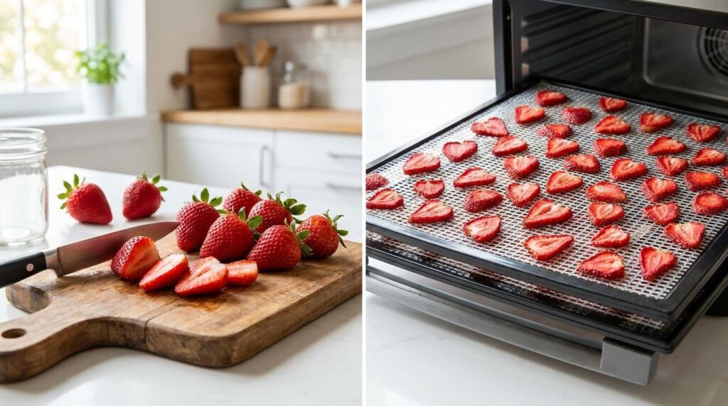 How to Dehydrate Strawberries