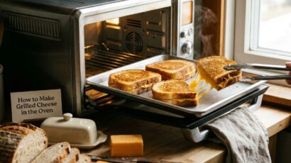 how to make grilled cheese in the oven